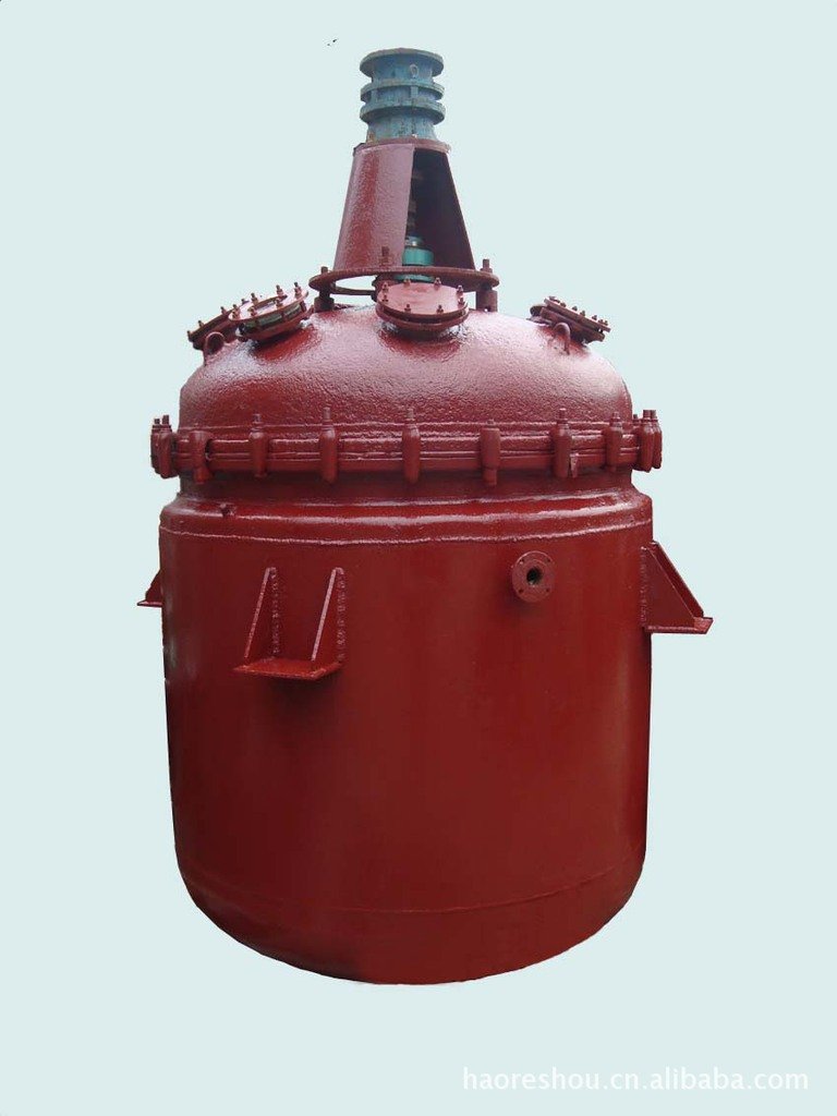 二手500L搪瓷电加热反应釜