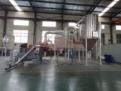 废旧锂电池正负极片回收处理设备