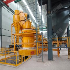 雷蒙磨加工膨润土白沙 高压悬辊磨机 猫砂磨粉机
