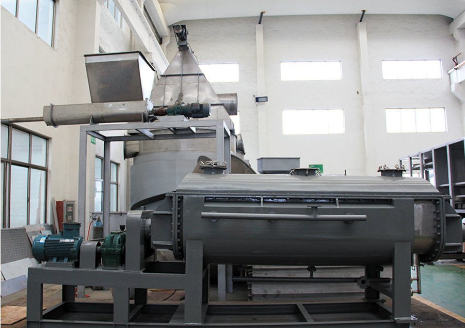 印染污泥、市政污泥专用桨叶式干化机