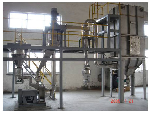 DJF低温剪切粉碎技术与设备