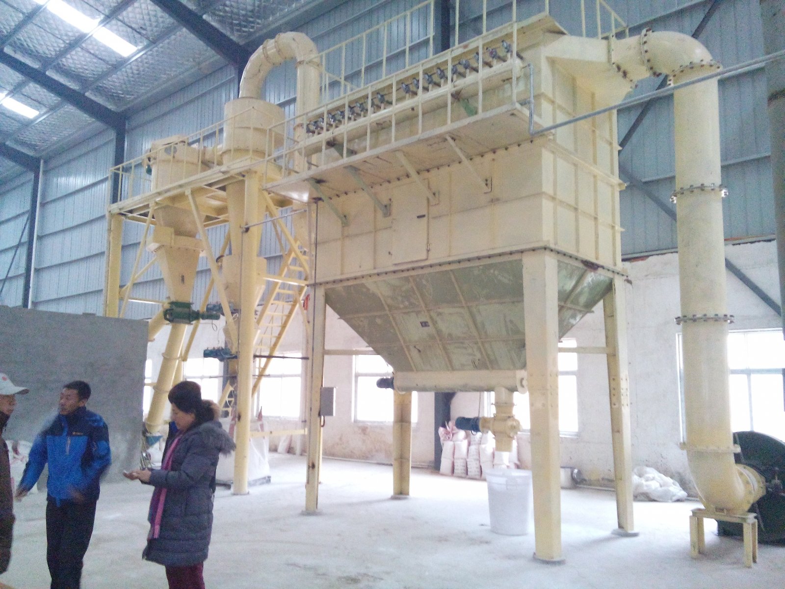 立式干粉分级设备