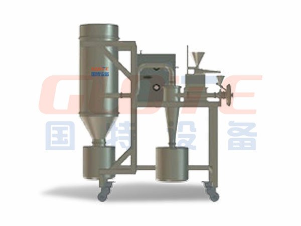 实验使用气流粉碎机