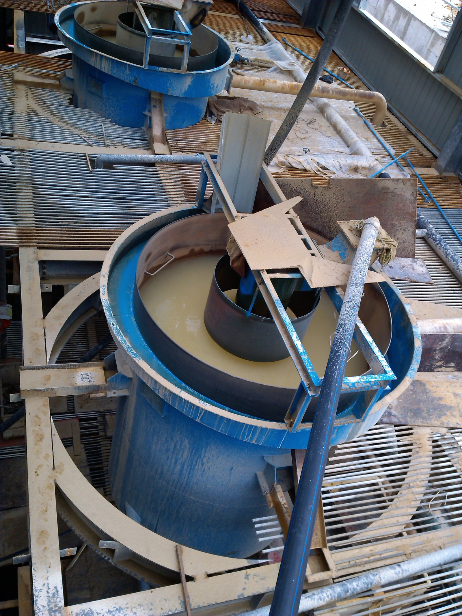 石英长石专用受阻沉降